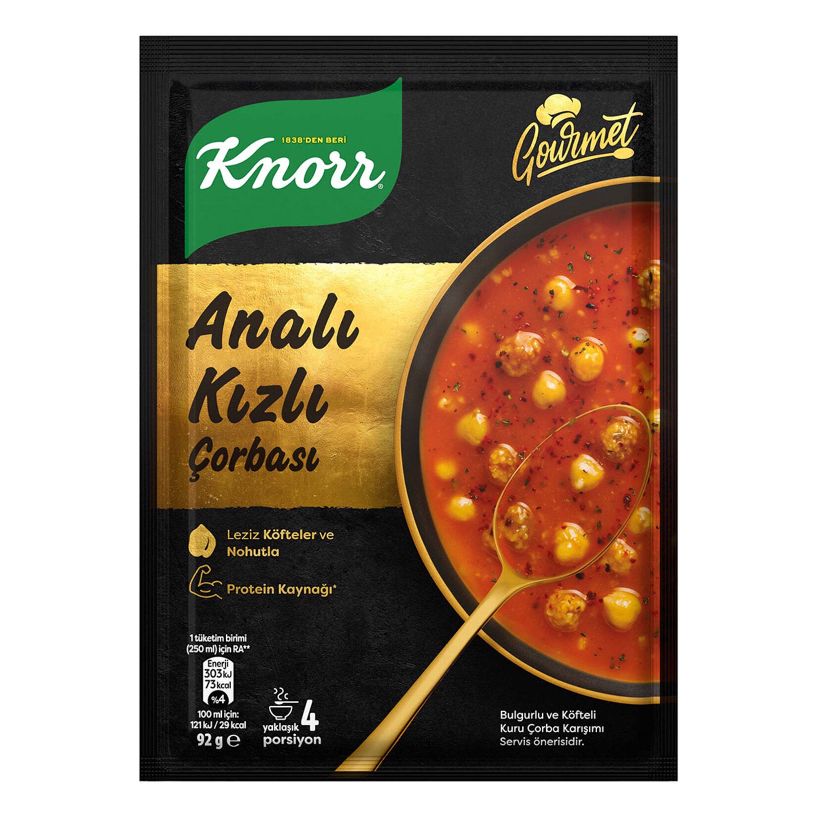 Knorr Gourmet Soup with Meat and Vegetables (Analı Kızlı Çorbası) 92g