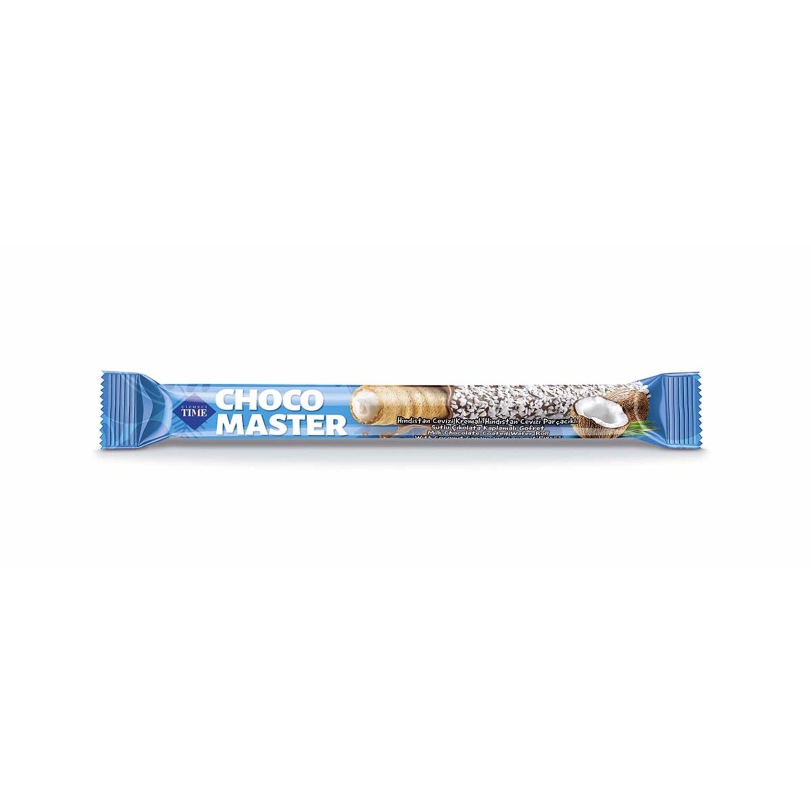 Çizmeci Time Master Coconut (Hindistan Cevizli) Wafer (Gofret) 20g