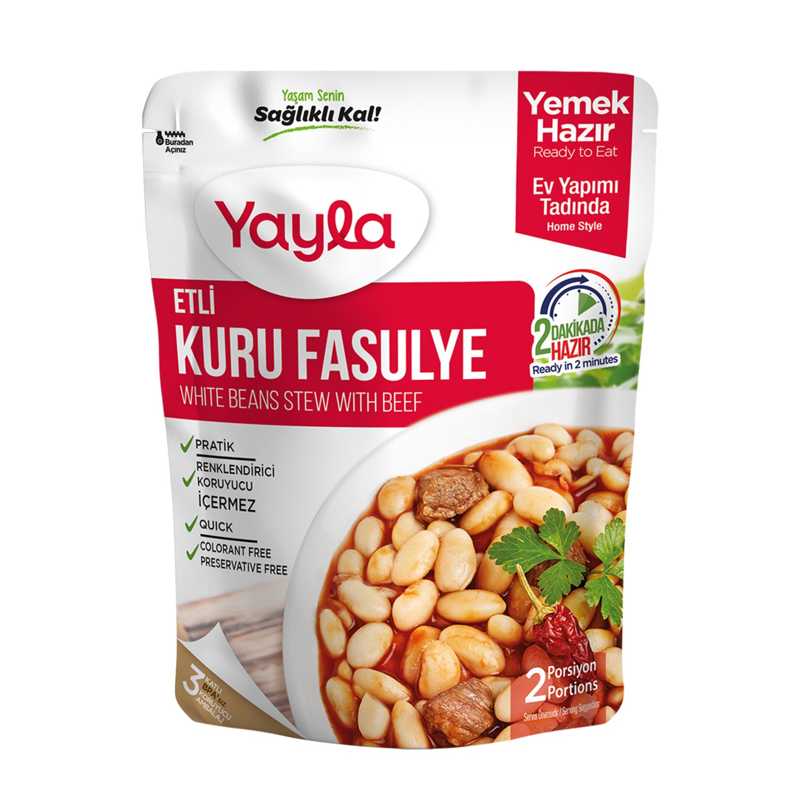 Yayla Meat Dried Beans (Etli Kuru Fasulye) 250 G