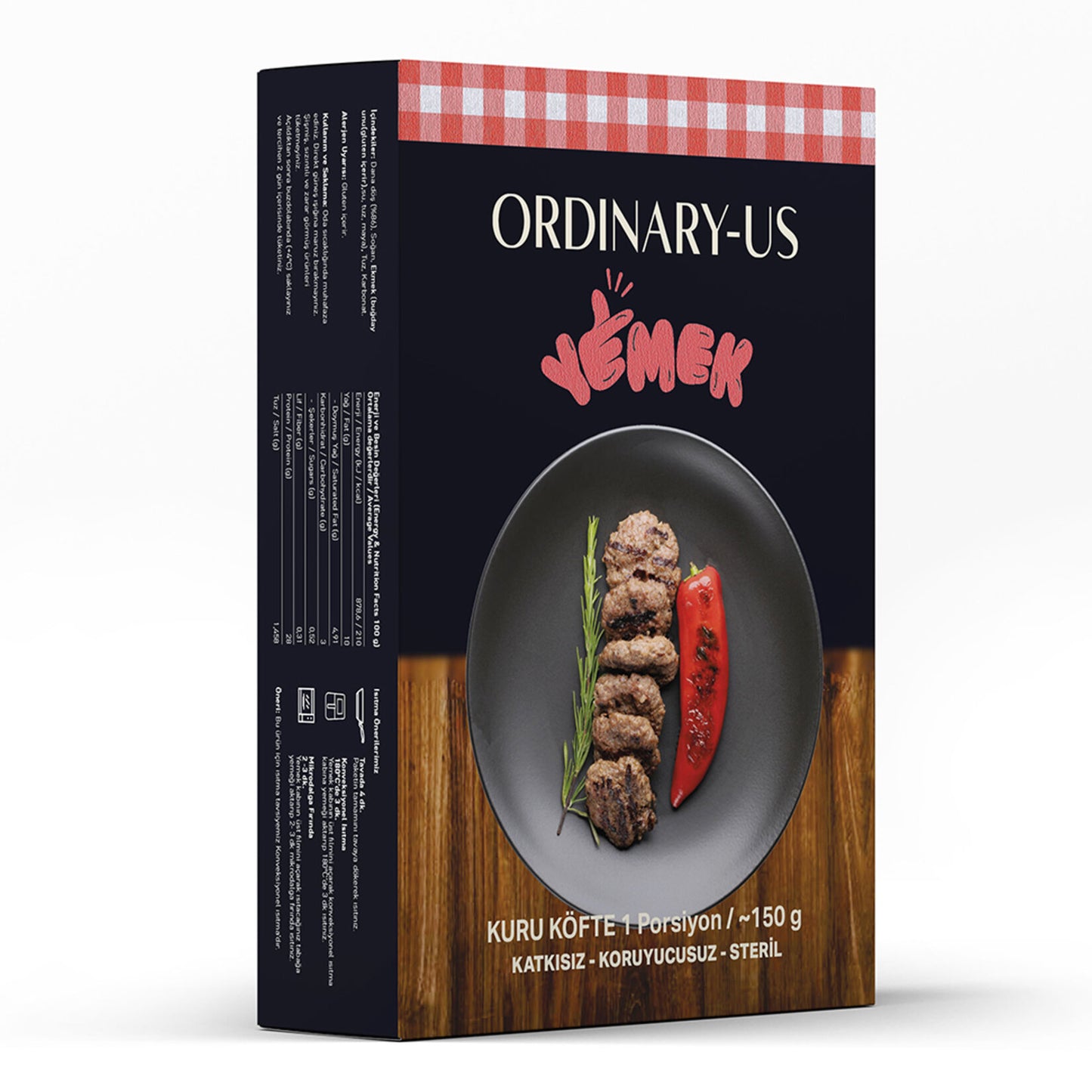 Ordinary-us Dried Meatballs (Kuru Köfte) 150g