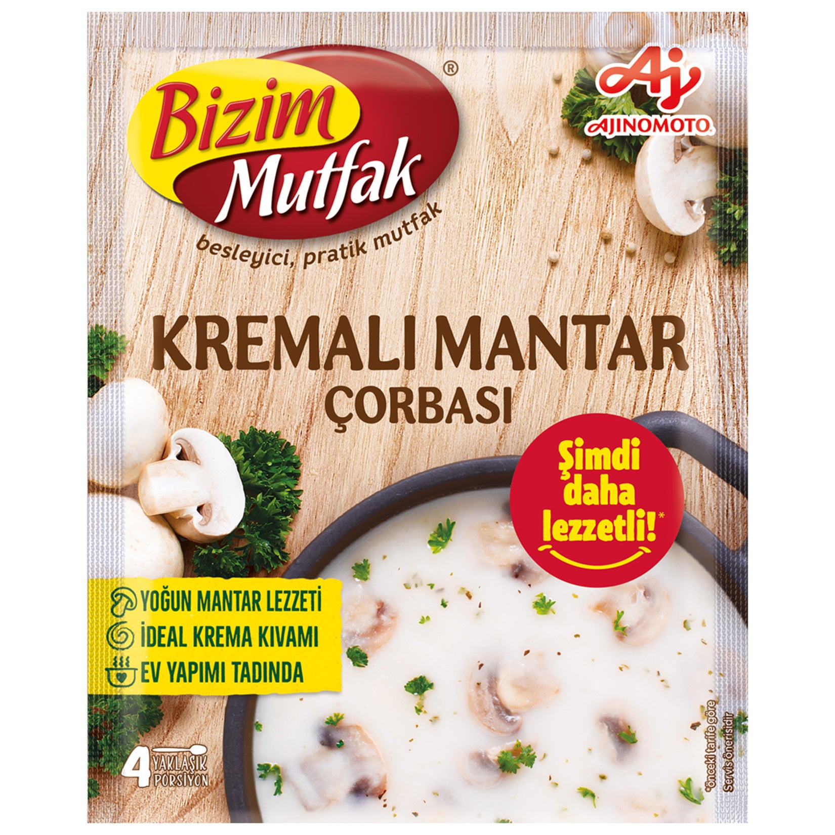 Bizim Mutfak Creamy Mushroom Soup (Kremalı Mantar Çorbası) 62g