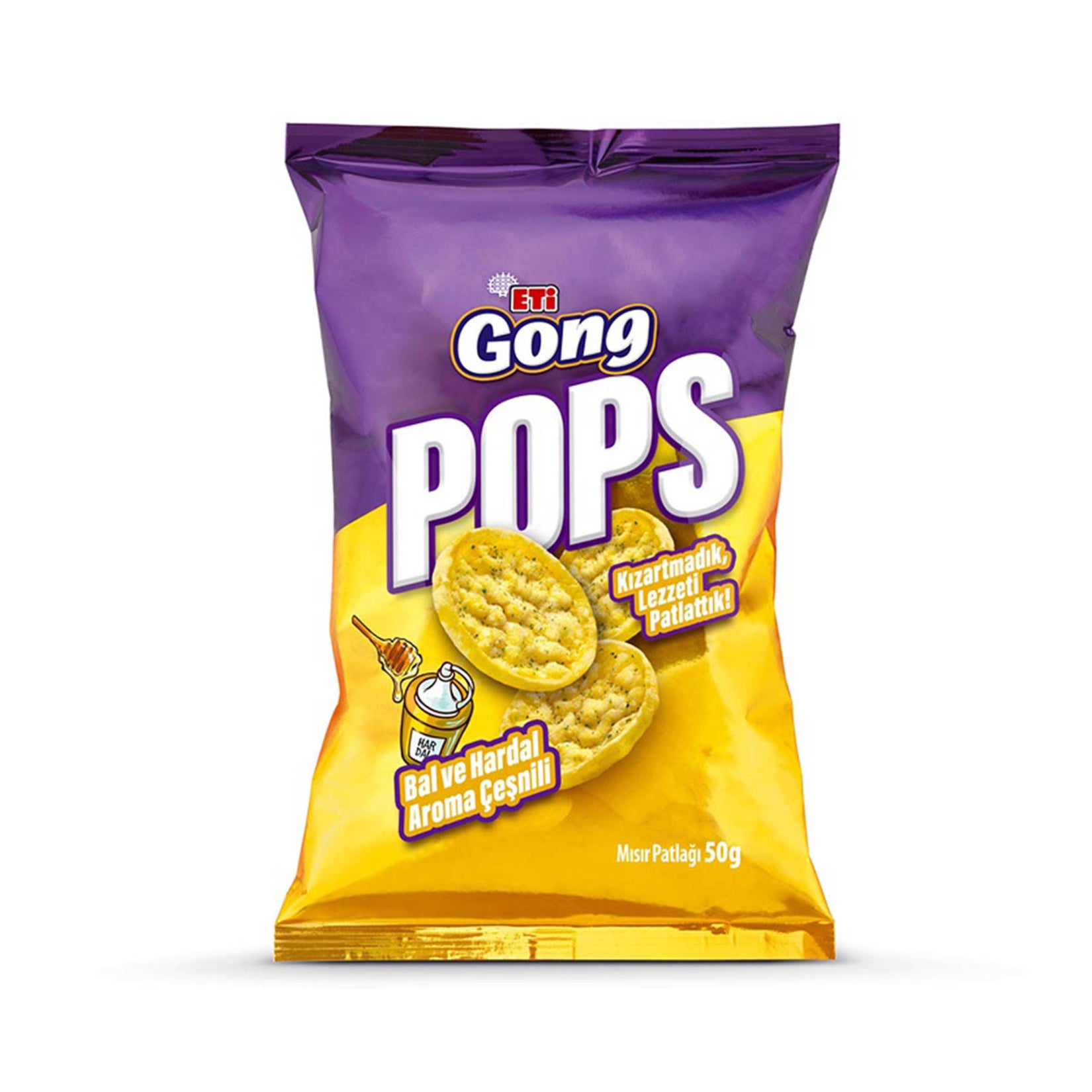 Eti Gong Pops Honey Mustard (Bal Hardal) 50 G