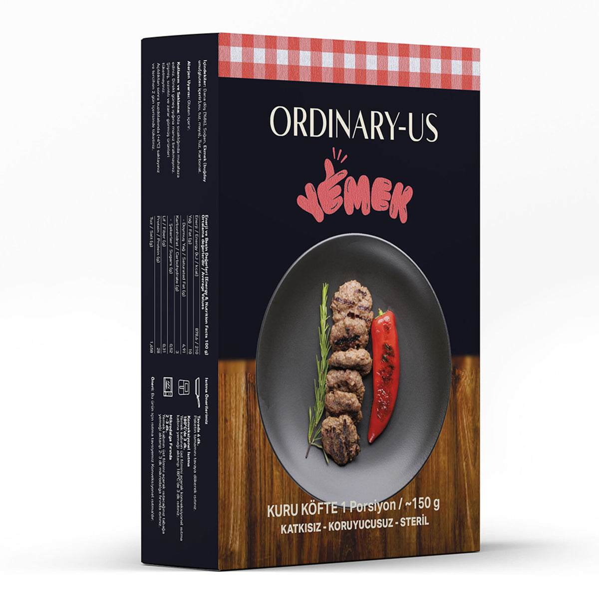 Ordinary-us Dried Meatballs (Kuru Köfte) 150g
