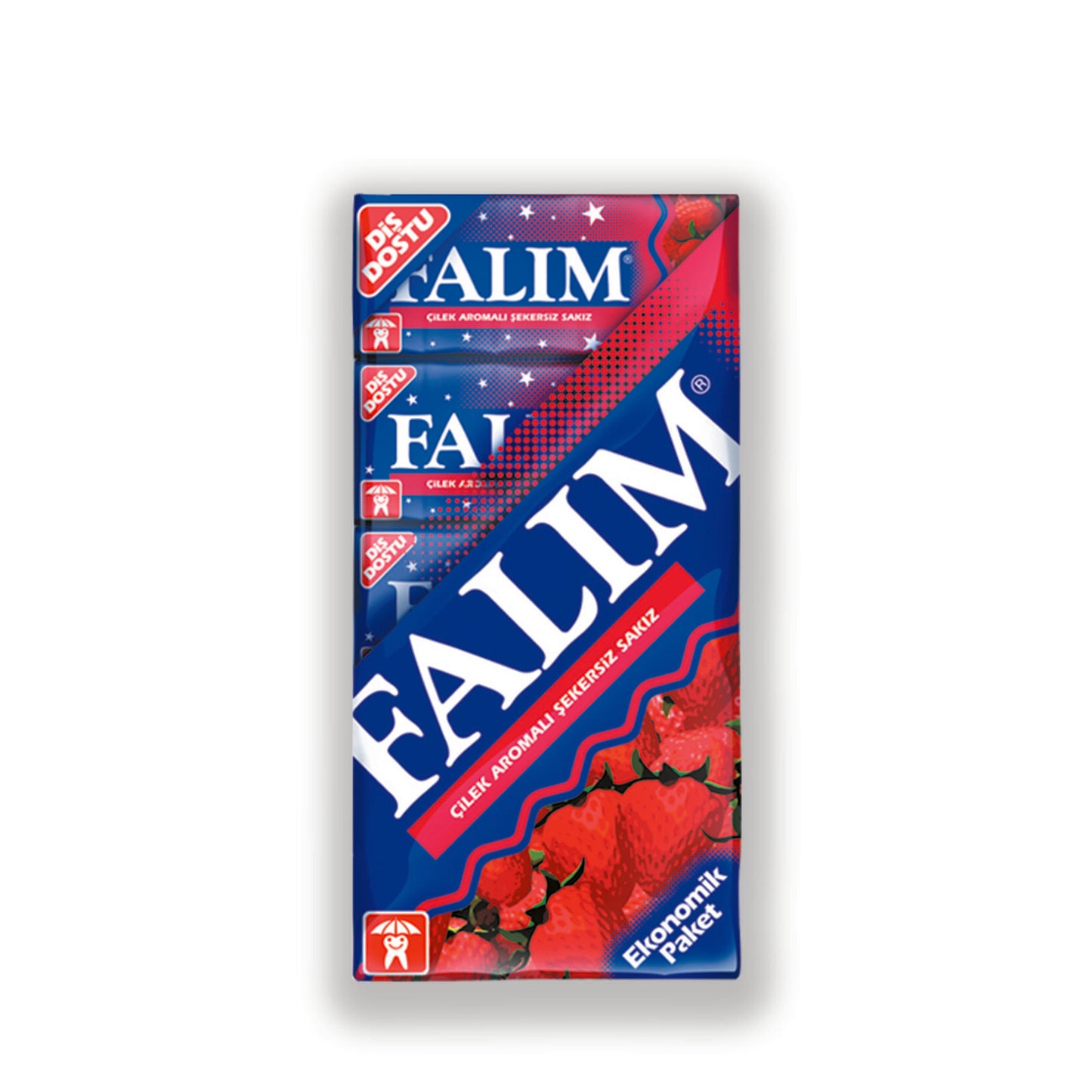 Falım 5-Pack Strawberry Flavored Sugar-Free Gum 35g