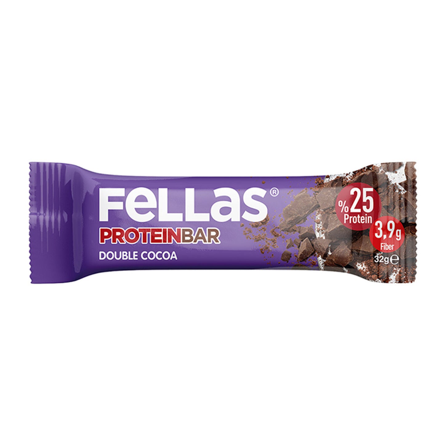 Fellas Optimum Double Chocolate Protein Bar 32g