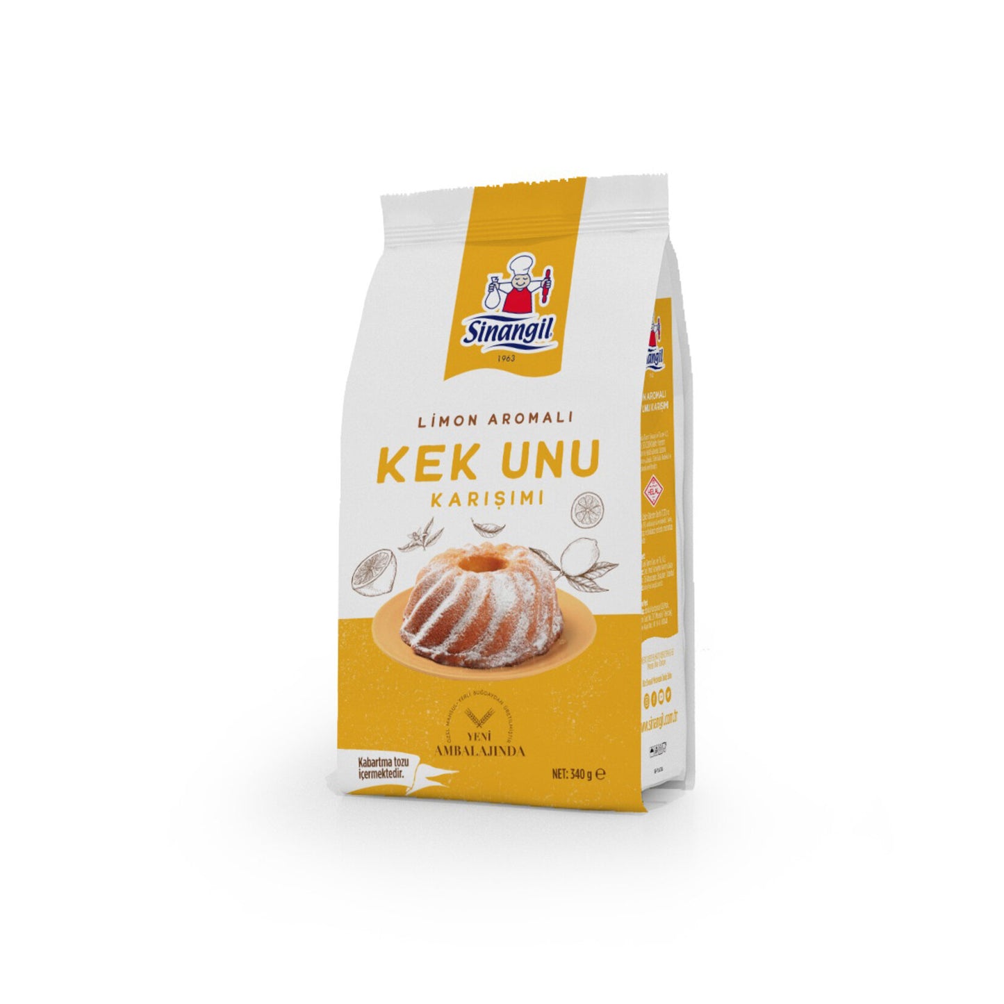 Sinangil Kek Unu Limonlu 340 G