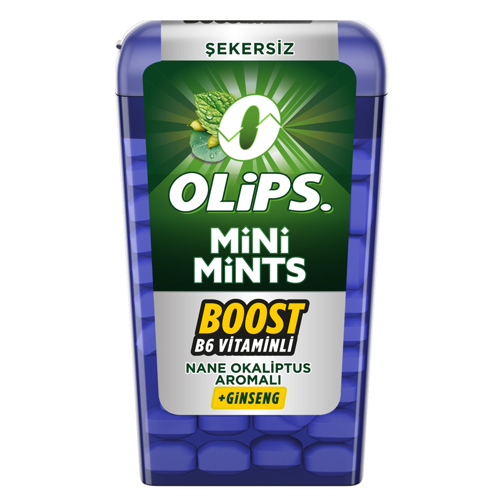 Olips Mini Mints Mint Ginseng (Nane Ginseng) 12.5 G