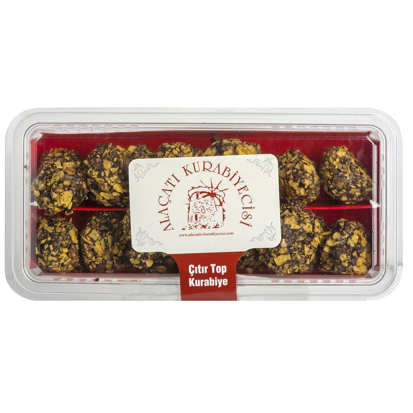 Alaçatı Cookie Shop Crunchy Ball Cookie (Kurabiye) 180g